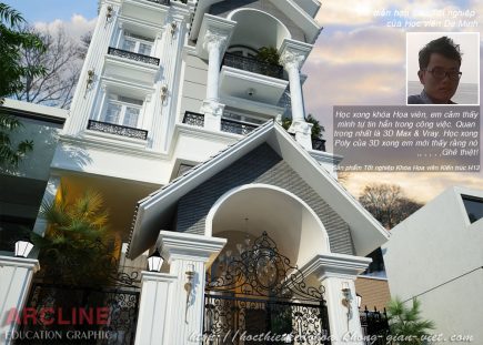 SP KẾT THÚC KHÓA HỌC THIẾT KẾ ĐỒ HỌA - H.V DOMINH
