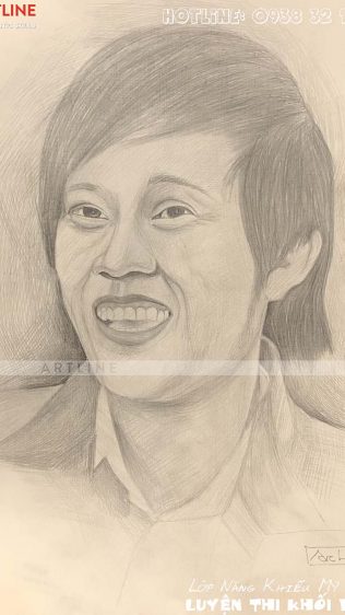 Bài học vẽ chân dung bằng chì - H.V Khoa Nam