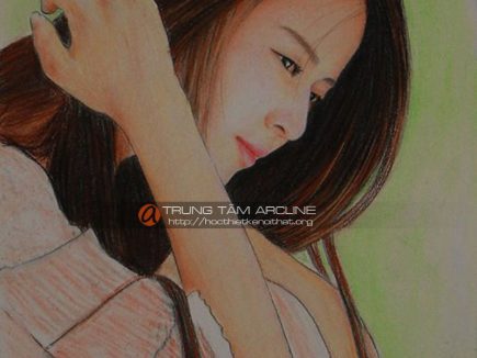 Lớp học vẽ tranh - học vẽ chân dung. SPHV: Khang Nam