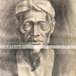 Bài vẽ đầu tượng thạch cao - SPHV Minh Hoàng