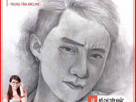 Bài vẽ chân dung bằng chì cơ bản
