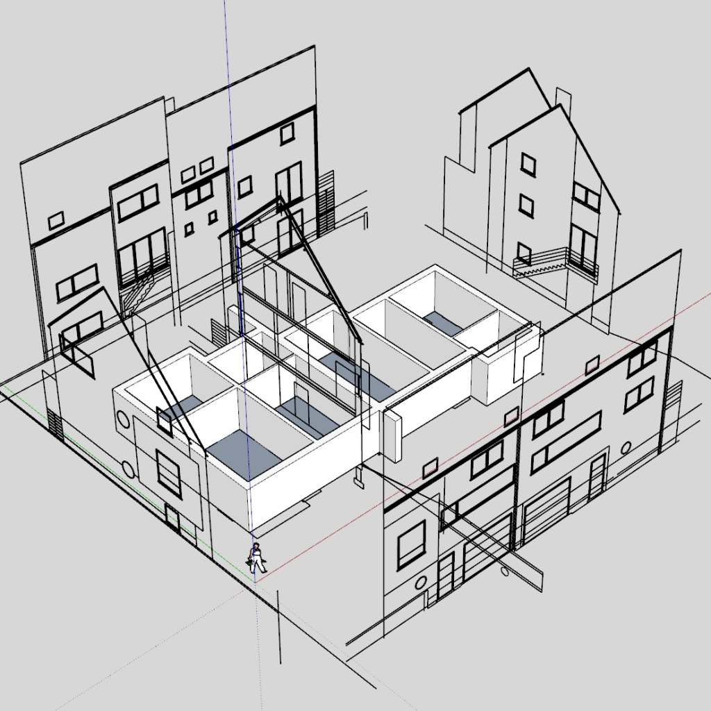 Sketchup 2d чертеж