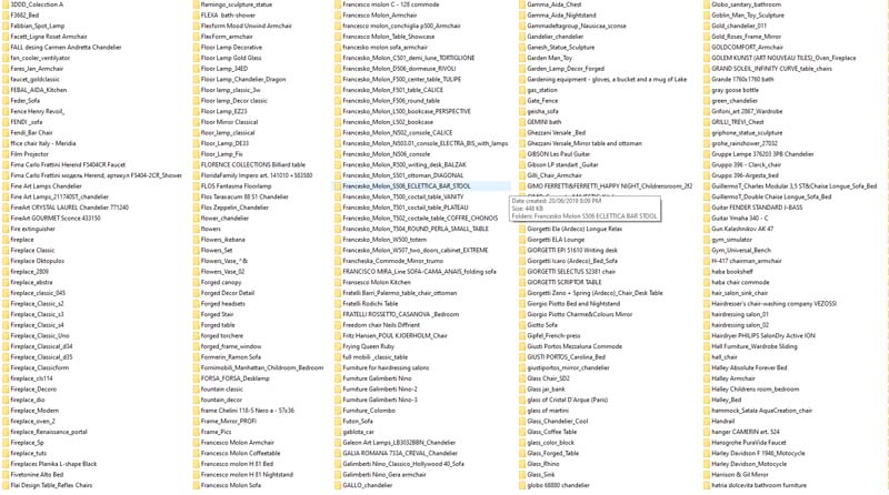 thu vien 3dsky Model & 3DDD Collection, 3D66 2014 – 2019, OUMOO