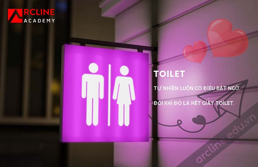 những câu nói hay trong nhà vệ sinh 2