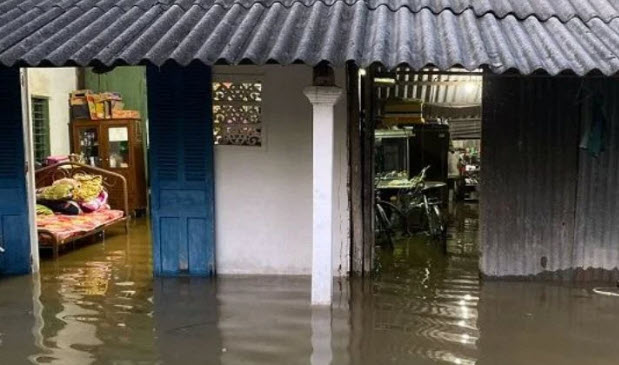 nằm mơ thấy nước ngập