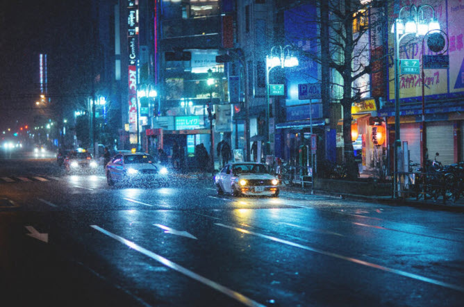 nằm mơ phố đêm