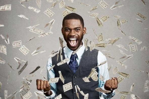 nằm mơ thấy mình trúng số