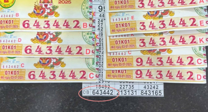 nằm mơ thấy người thân trúng số độc đắc